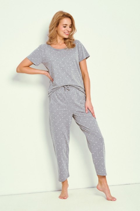 3325 PIŻAMA DAMSKA MEG S-XL - SZARY, L TARO 3325 PIŻAMA DAMSKA MEG S-XL - SZARY, L TARO