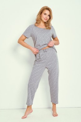 3325 PIŻAMA DAMSKA MEG S-XL - SZARY, XL TARO