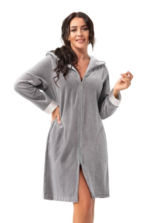 SZLAFROK FR-373 DOROTA - ŚLIWKA, 2XL DOROTA