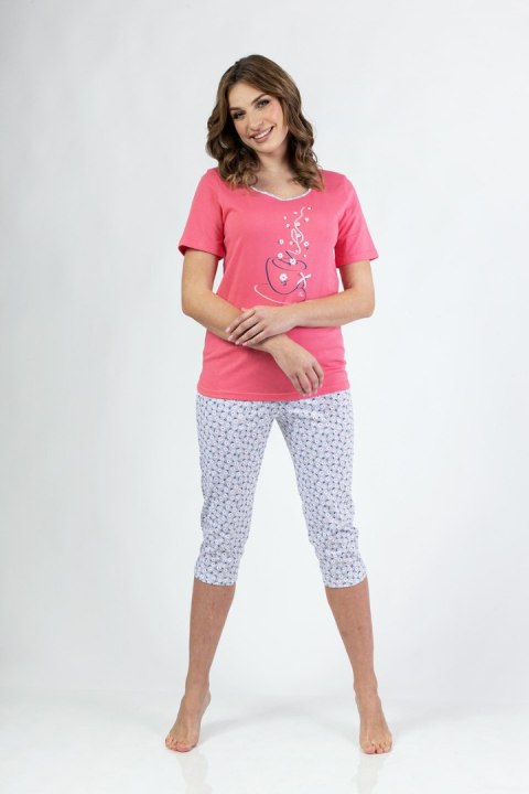 685 PIŻAMA DAMSKA BIG W/25 - KORAL, 3XL, 2 REGINA 685 PIŻAMA DAMSKA BIG W/25 - KORAL, 3XL, 2 REGINA