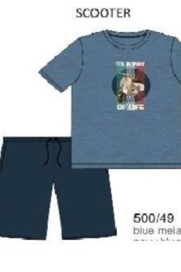 PIŻAMA FUN&YOUNG BOY KR 500/49 SCOOTER - JEANS, 182/L CORNETTE