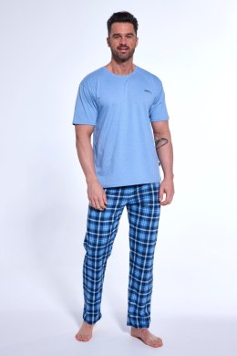 PIŻAMA MĘSKA KR 134/179 STRONG - GRANAT, XL CORNETTE