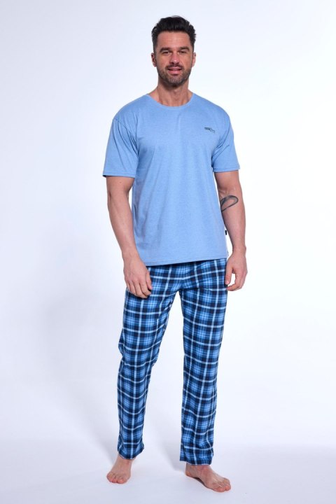 PIŻAMA MĘSKA KR 134/179 STRONG - GRANAT, XL CORNETTE