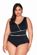 STRÓJ KĄPIELOWY JEDNOCZĘŚCIOWY SKJ 62 BLACK - BLACK, 70E AVA SWIMWEAR