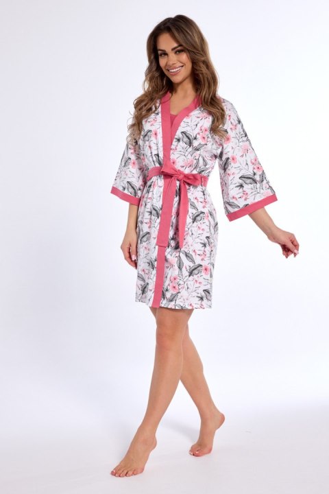 SZLAFROK DAMSKI DR 742/320 VIVIAN 3 - BIAŁY, M CORNETTE