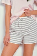 3335 PIŻAMA DAMSKA MIRANDA S-XL - JASNY RÓŻOWY, XL TARO