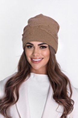 CZAPKA P-071 - KARMEL, UNIWERSALNY, E OFF PINK