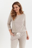 PIŻAMA DAMSKA 442 CANA 2XL - BEŻ, XXL CANA