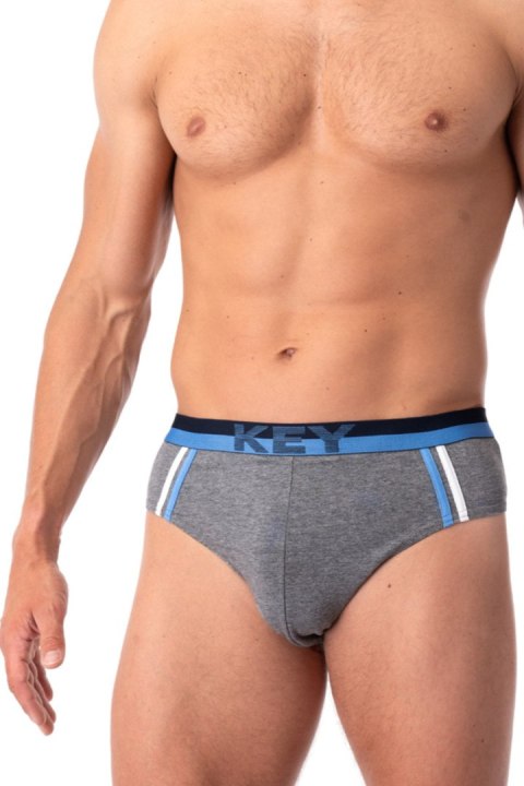 SLIPY MĘSKIE MPP 151 A25 - CZARNY- SZARY, XL KEY SLIPY MĘSKIE MPP 151 A25 - CZARNY- SZARY, XL KEY