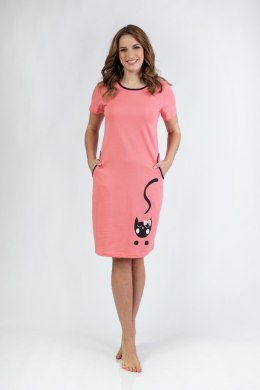 152 KOSZULKA DAMSKA BIG W/25 - RÓŻOWY, 2XL, 3 REGINA