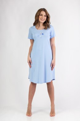 154 KOSZULKA DAMSKA W/25 - MALINOWY, XL, 1 REGINA