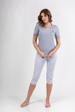 687 PIŻAMA DAMSKA BIG W/25 - RÓŻOWY, 4XL, 3 REGINA