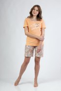 693 PIŻAMA DAMSKA BIG W/25 - RÓŻOWY, 2XL, 1 REGINA