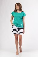 697 PIŻAMA DAMSKA BIG W/25 - CZERWONY, 2XL, 1 REGINA