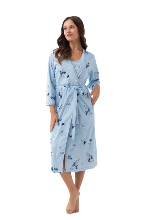 SZLAFROK DAMSKI 376 3XL W/25 - ECRI, XXXL LUNA SZLAFROK DAMSKI 376 3XL W/25 - ECRI, XXXL LUNA