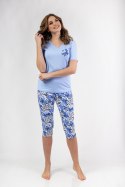 698 PIŻAMA DAMSKA BIG W/25 - RÓŻOWY, 2XL, 3 REGINA