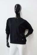 BLUZA AŻUR - KAKAO, S OFF PINK