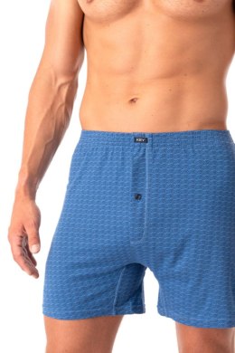 BOKSERKI MĘSKIE MXC 813 A25 3XL-4XL - GRANATOWY, 4XL KEY