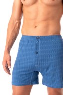 BOKSERKI MĘSKIE MXC 813 A25 3XL-4XL - NIEBIESKI, 4XL KEY