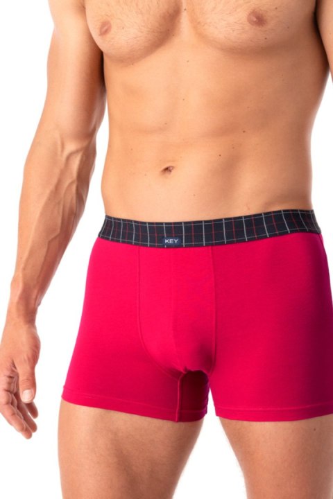 BOKSERKI MĘSKIE MXH 408 A25 - CZERWONY, XXL KEY BOKSERKI MĘSKIE MXH 408 A25 - CZERWONY, XXL KEY