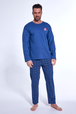 PIŻAMA MĘSKA DR 124/189 NEVER 4 - JEANS, XXL CORNETTE