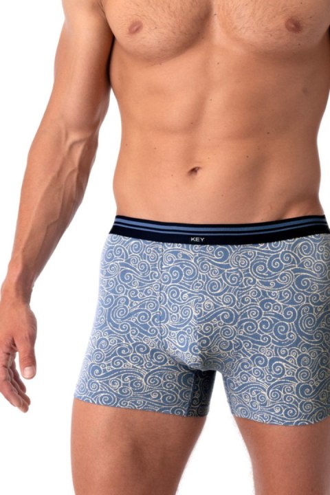 BOKSERKI MĘSKIE MXH 748 A25 - NIEBIESKI, XXL KEY BOKSERKI MĘSKIE MXH 748 A25 - NIEBIESKI, XXL KEY