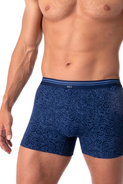 BOKSERKI MĘSKIE MXH 748 A25 - NIEBIESKI, XXL KEY BOKSERKI MĘSKIE MXH 748 A25 - NIEBIESKI, XXL KEY