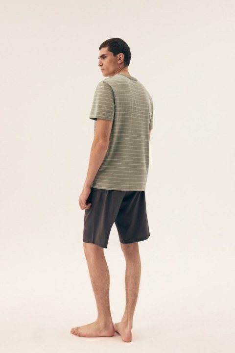 PIŻAMA MĘSKA DELI 42635 SS25 - ZIELONY-GRAFIT, 2XL, 07X HENDERSON PIŻAMA MĘSKA DELI 42635 SS25 - ZIELONY-GRAFIT, 2XL, 07X HENDERSON