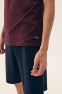 PIŻAMA MĘSKA DIVE 42633 SS25 - GRANAT-SZARY, 3XL, 00X HENDERSON