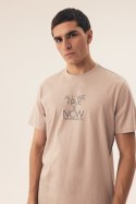 PIŻAMA MĘSKA DREAMER 42632 SS25 - GRANAT-BEŻ, 3XL, 02X HENDERSON