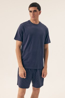PIŻAMA MĘSKA SHORE 42601 SS25 - DENIM, M, 95X HENDERSON