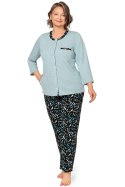 262 PIŻAMA DAMSKA OLGA II - TURKUSOWY, 2XL, 21 MARTEL