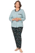 262 PIŻAMA DAMSKA OLGA II - TURKUSOWY, 2XL, 21 MARTEL