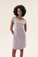 KOSZULA DAMSKA NATURALEZA 42659 SS25 - LAWENDOWY, XL HENDERSON LADIES