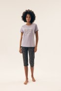 PIŻAMA DAMSKA NATURALEZA 42658 SS25 - LAWENDOWY, L HENDERSON LADIES
