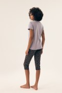 PIŻAMA DAMSKA NATURALEZA 42658 SS25 - LAWENDOWY, XL HENDERSON LADIES
