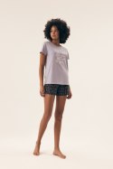 PIŻAMA DAMSKA NATURALEZA 42893 SS25 - LAWENDOWY, M HENDERSON LADIES