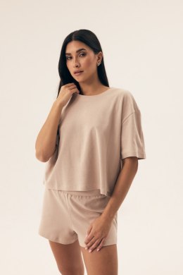 PIŻAMA DAMSKA NILSA 42780 SS25 - BEŻ, L, 08X HENDERSON LADIES