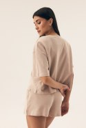 PIŻAMA DAMSKA NILSA 42780 SS25 - BEŻ, XL, 08X HENDERSON LADIES