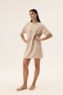 KOSZULA NOCNA 42671 NULES SS25 - BEŻOWY, XL HENDERSON LADIES