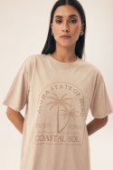 KOSZULA NOCNA 42671 NULES SS25 - BEŻOWY, XL HENDERSON LADIES