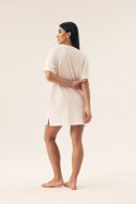 KOSZULA NOCNA 42675 NIMES SS25 - KREMOWY, S, 01X HENDERSON LADIES