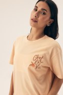 PIŻAMA DAMSKA NARANJA 42684 SS25 - BŁĘKITNY, L, 05X HENDERSON LADIES