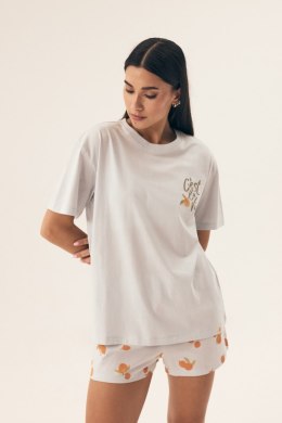 PIŻAMA DAMSKA NARANJA 42684 SS25 - BŁĘKITNY, M, 05X HENDERSON LADIES