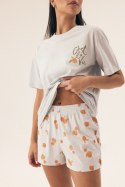 PIŻAMA DAMSKA NARANJA 42684 SS25 - BŁĘKITNY, M, 05X HENDERSON LADIES