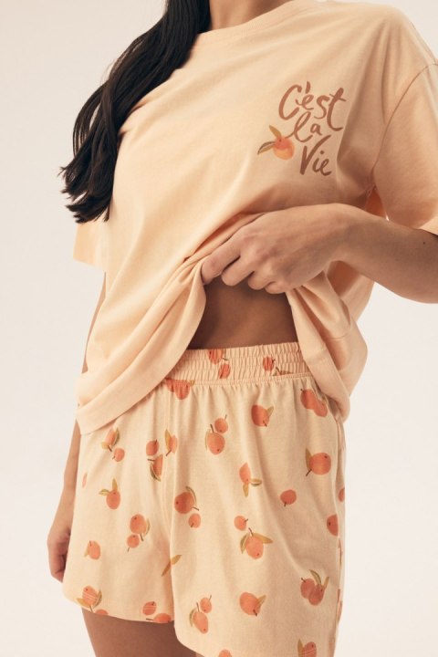 PIŻAMA DAMSKA NARANJA 42684 SS25 - BŁĘKITNY, M, 05X HENDERSON LADIES PIŻAMA DAMSKA NARANJA 42684 SS25 - BŁĘKITNY, M, 05X HENDERSON LADIES