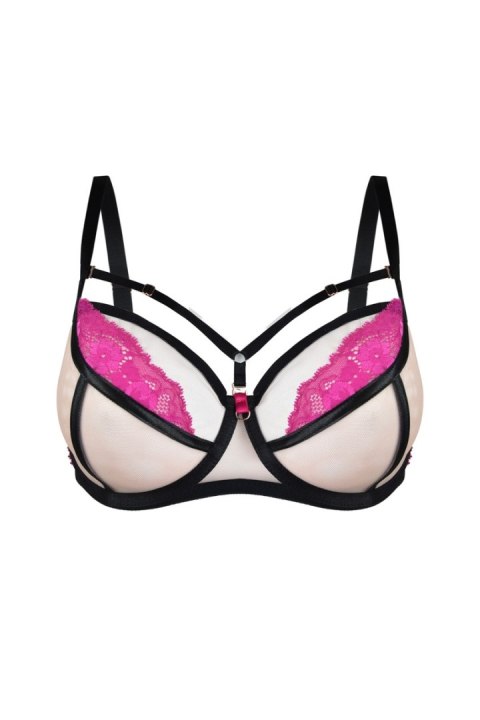 BIUSTONOSZ DEZIRO 19025 PINK - CZARNO-RÓŻOWY, 85K MEDIOLANO BIUSTONOSZ DEZIRO 19025 PINK - CZARNO-RÓŻOWY, 85K MEDIOLANO