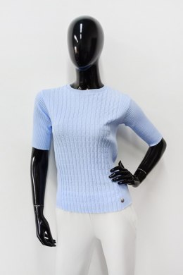 SWETER RIVERA - JASNY BEŻ, S/M OFF PINK