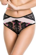 FIGI PEŁNE ROSE 19094 - CZARNY, XL MEDIOLANO