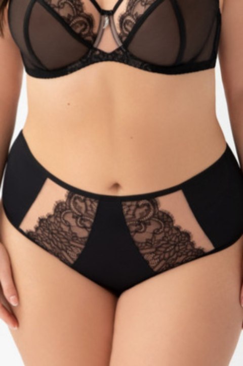 K741 FIGI LAUREN - CZARNY, XXXL GORSENIA K741 FIGI LAUREN - CZARNY, XXXL GORSENIA